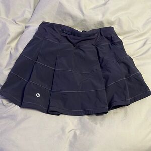Lululemon Navy Blue Skirt